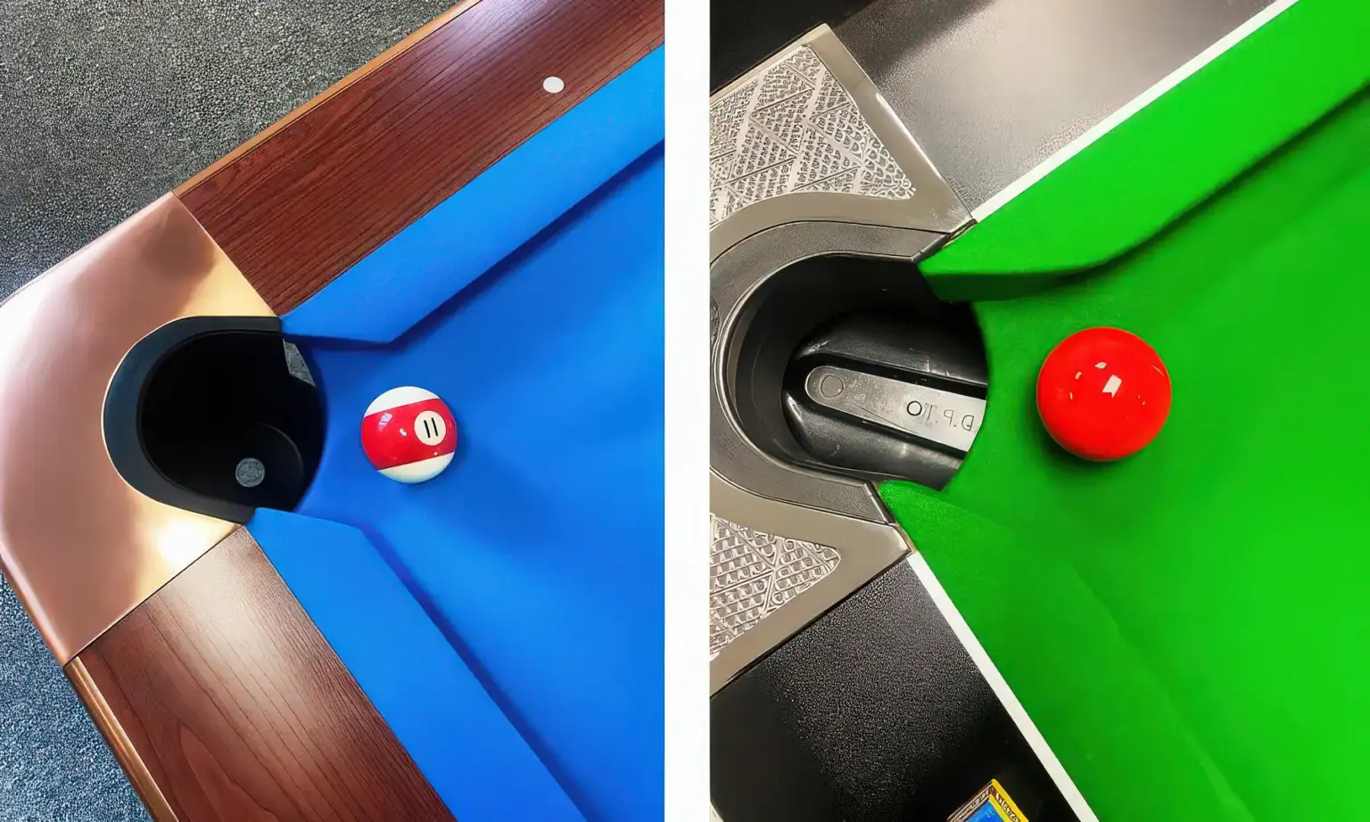 American vs English Pool Tables
