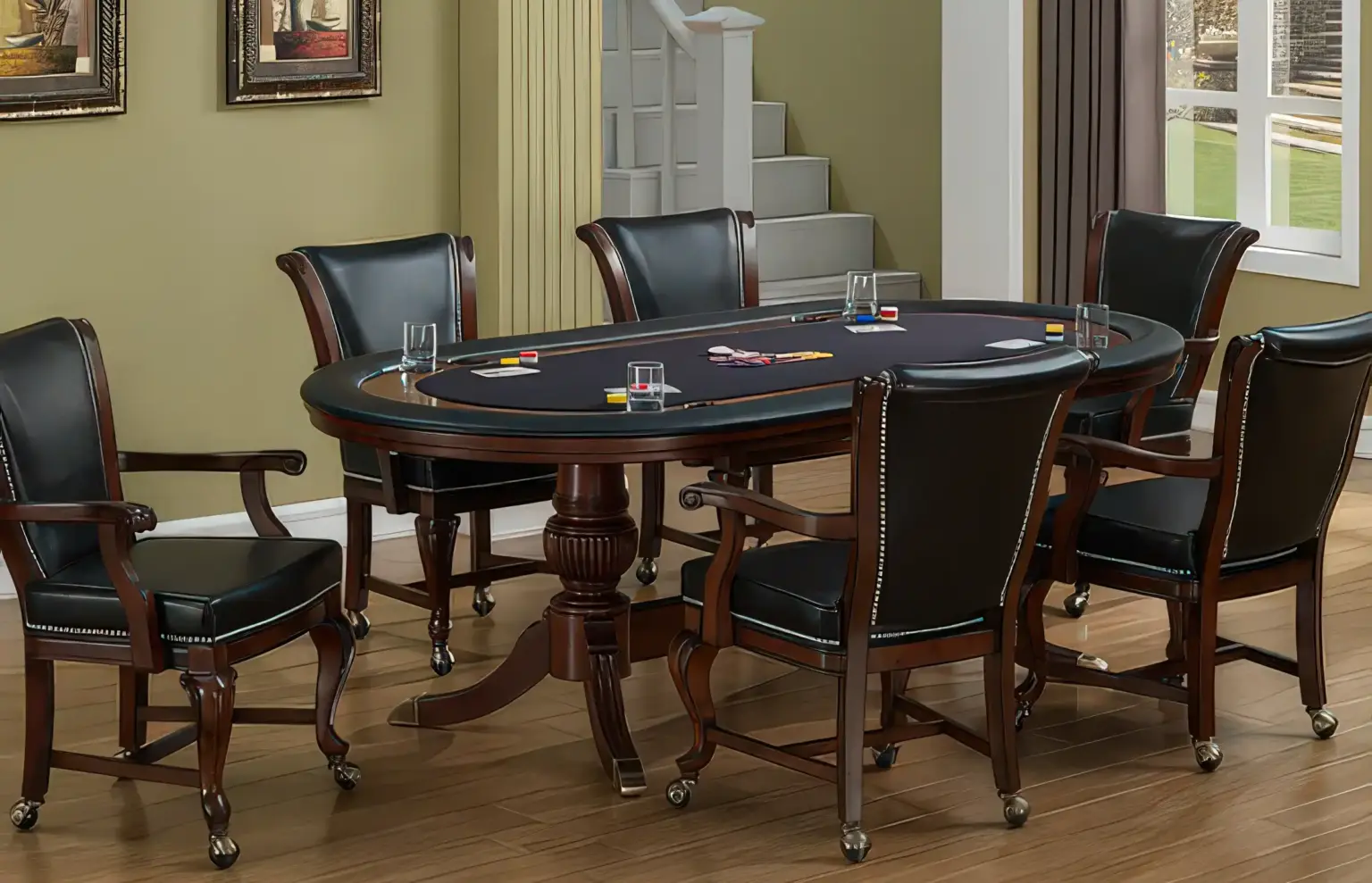 Game Room Furniture - Perfect Bar Pub Table Stools