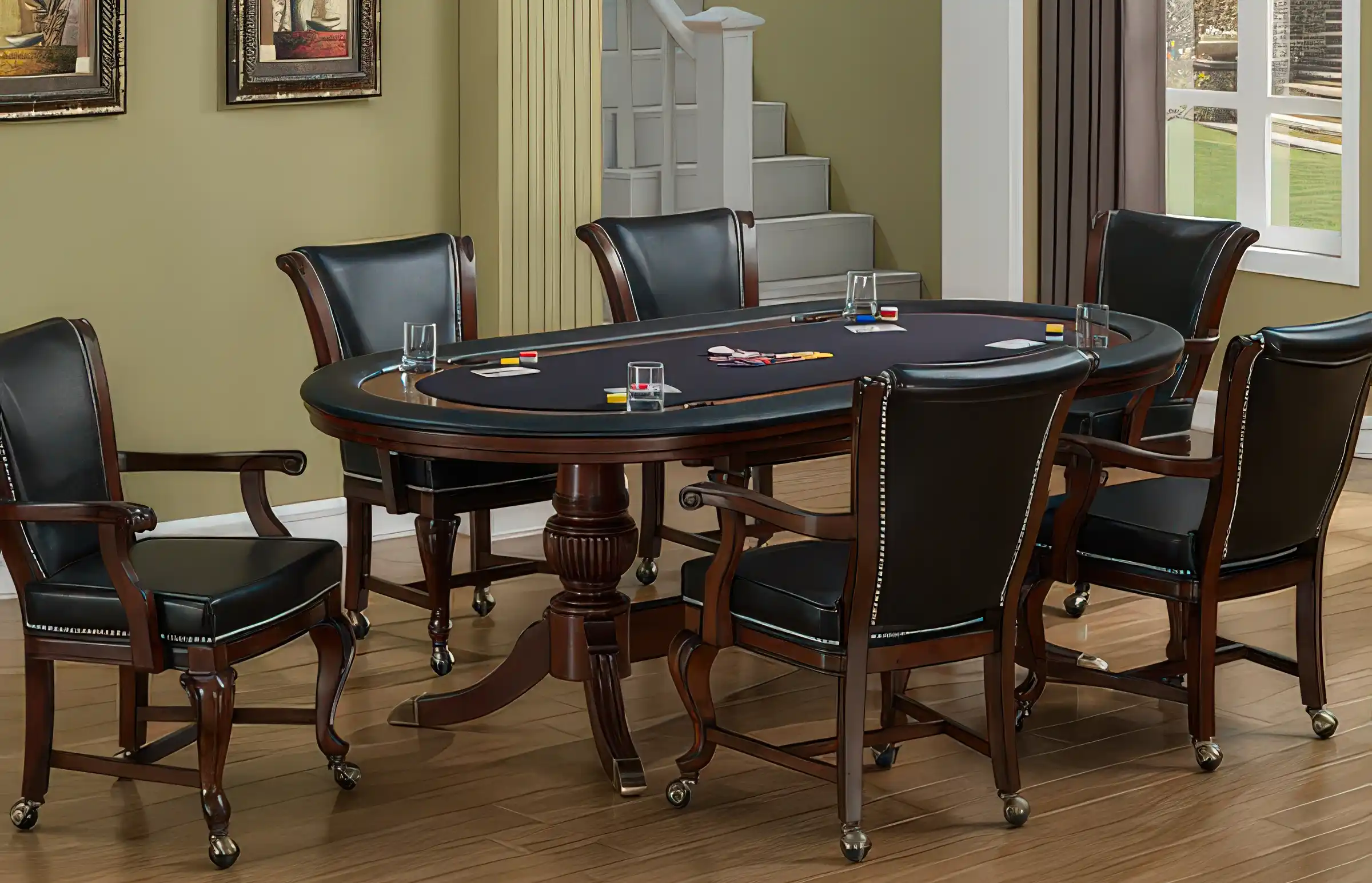 Game Room Furniture - Perfect Bar Pub Table Stools