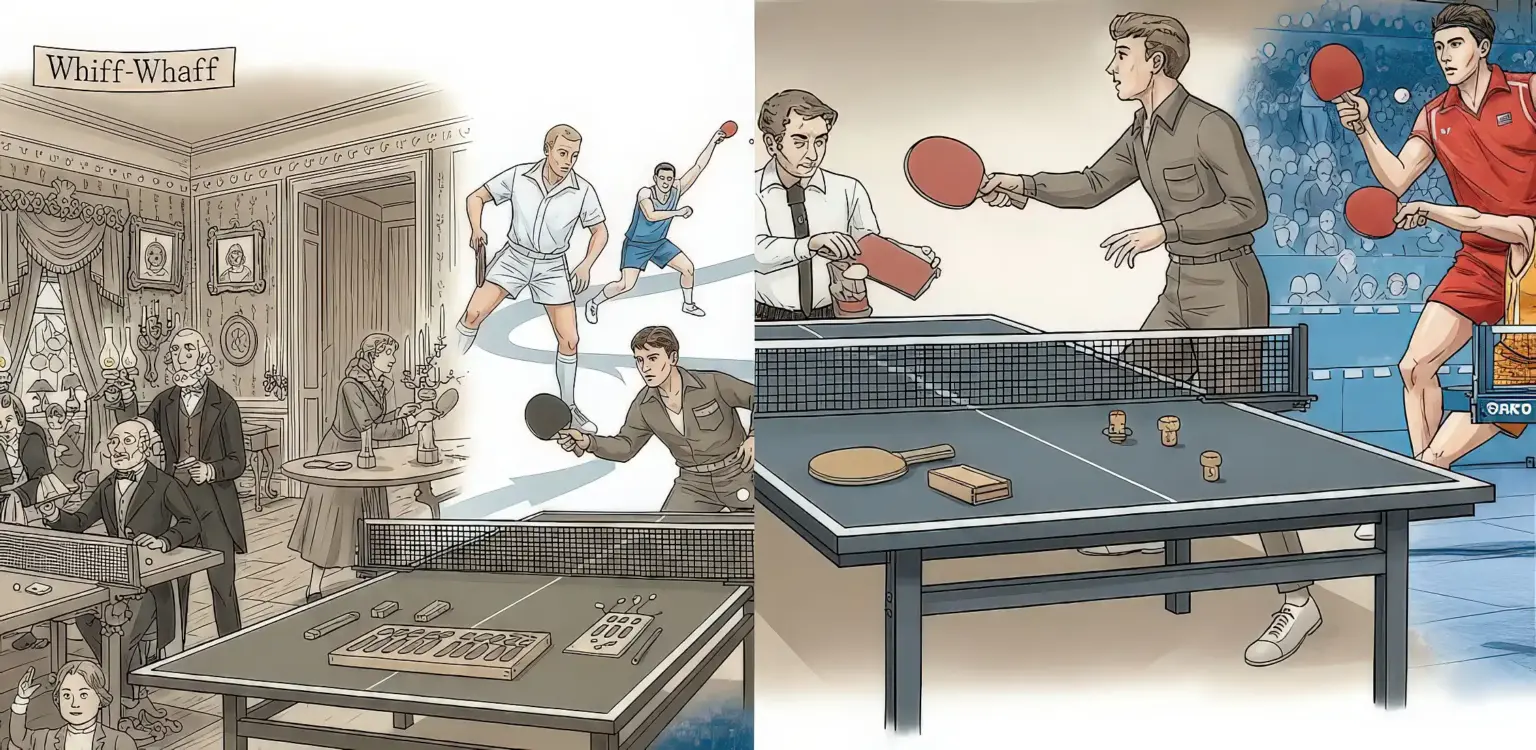 The Evolution of Table Tennis