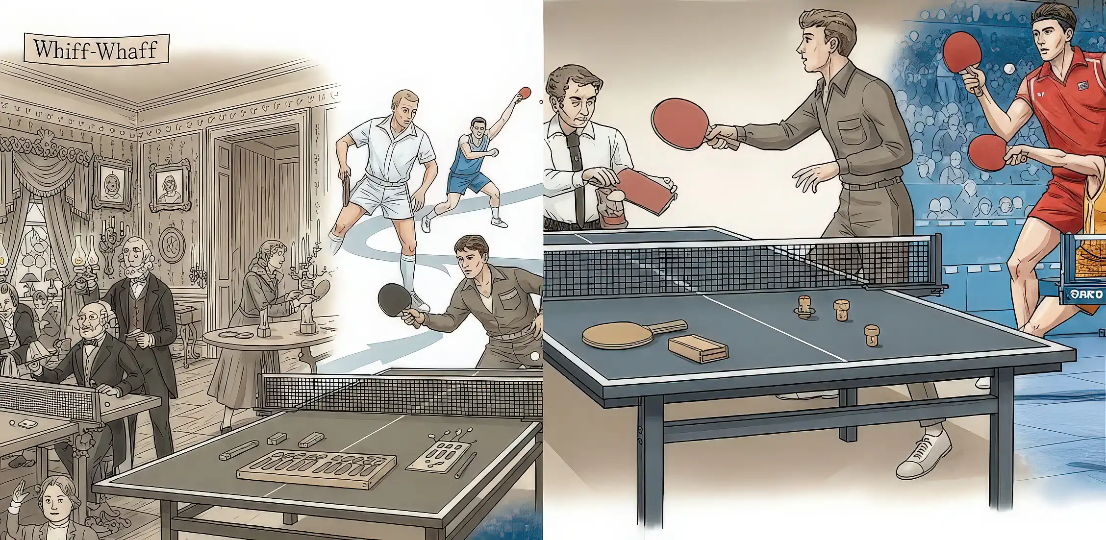 The Evolution of Table Tennis